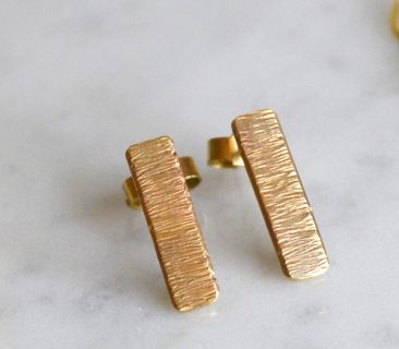 Gwels Ha Gwyns Earrings - In 18ct yellow SMO gold
