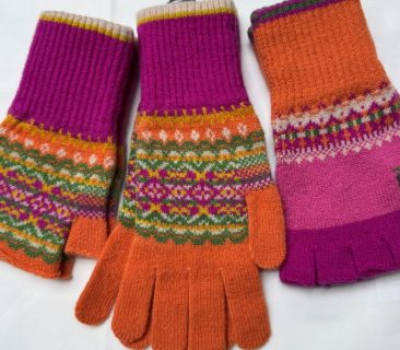 Fair isle gloves