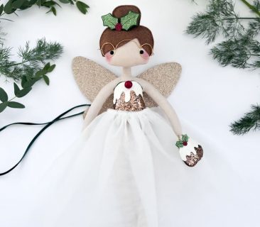 Figgy Pudding Fairy Tree Topper