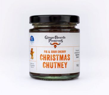 Fig & Sour Cherry Christmas Chutney