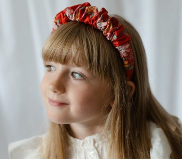 Liberty floral Ruffled Hairband