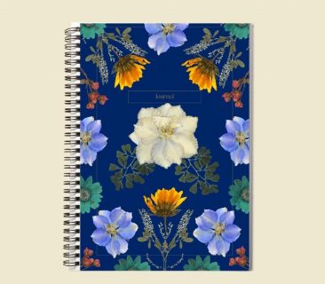 Never blue notebook