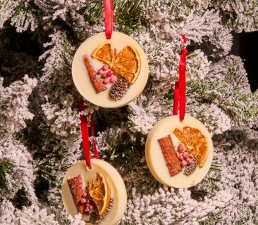 Christmas Tree wax decorations