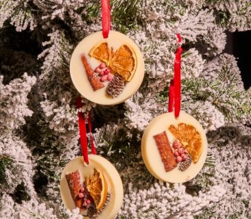 Christmas Tree wax decorations