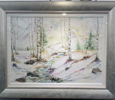 Winter Walk Original Painting