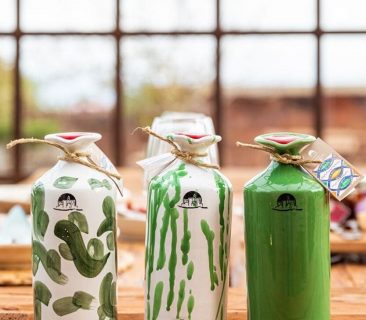 Handmade Terracotta Jars with Evoo