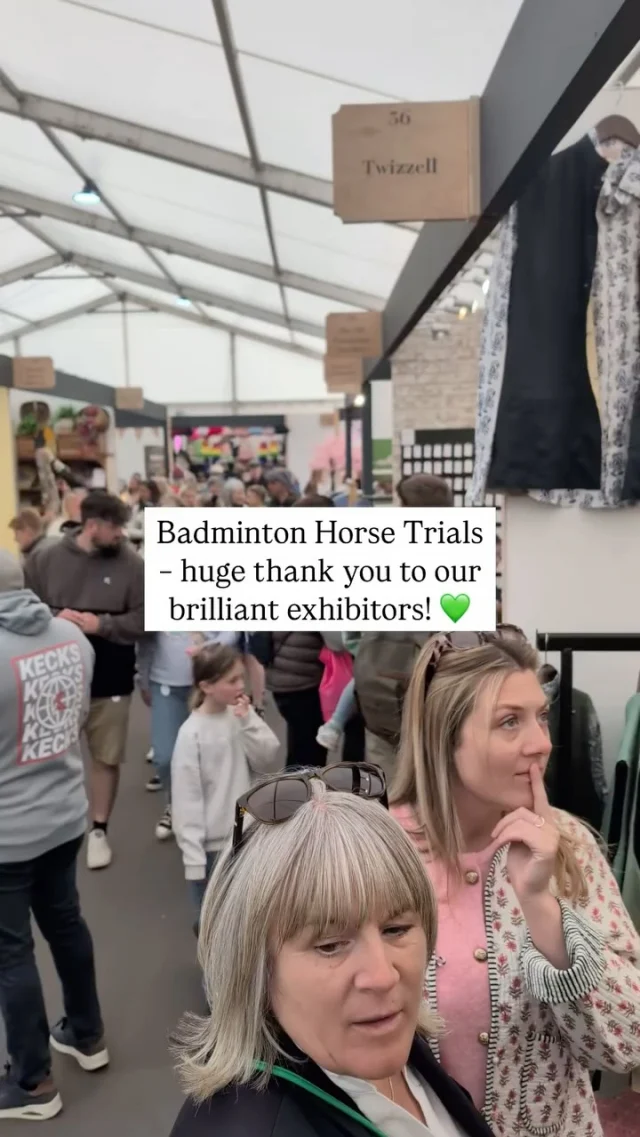 A huge thank you to everyone who joined the Country Living Pavilion at Badminton Horse Trials. You brought your best, and we loved every minute. ☺️

Planning to join us at the next fair?