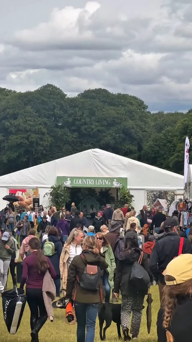 What a weekend at @defenderbramhamhorse, it was our first time hosting the Country Living Pavilion there – a huge thank you to our brilliant exhibitors! We’re so grateful for this amazing community.

Next stop: Burghley in September – and yes, the Christmas Market is already twinkling on the horizon. Stay tuned for updates, or email maria.dipasquale@hearst.co.uk to find out more.
